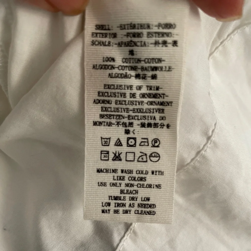 Free People White cotton blouse  S